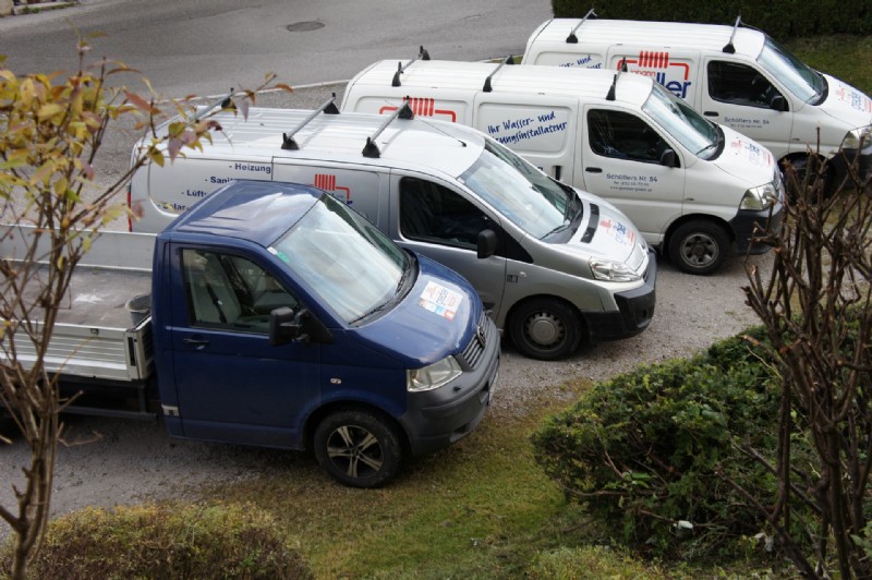 Fuhrpark der Gredler Johann Installationen GmbH